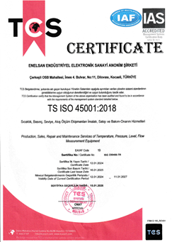 TS ISO 45001:2018 BELGESİ