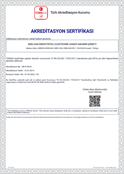 TS EN ISO IEC 17025:2017 BELGESİ