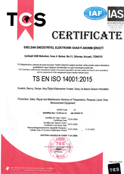 TS EN ISO 14001:2015 BELGESİ